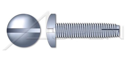 Steel Zinc Plated Type "1" Pan Slot Drive Thread Cutting Screw - Image 1