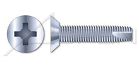 Steel Zinc Plated and Baked Type "23" Flat Undercut Phillips® Drive Thread Cutting Screw