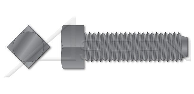 Cup Point Steel Square Head Fine Thread Set Screw - Image 1
