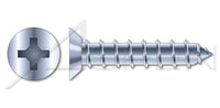 Steel Zinc Plated and Baked Flat Phillips® Drive Self-Drilling Screw
