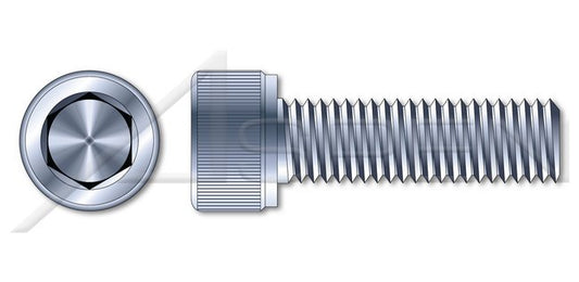 Alloy Steel Zinc Full Thread UNC Coarse Thread Hex Socket Head Cap Screw - Image 1