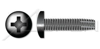 Steel Black Oxide Type "F" Pan Phillips® Drive Thread Cutting Screw