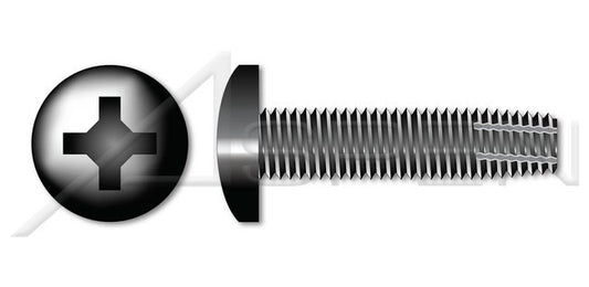 Steel Black Oxide Type "F" Pan Phillips® Drive Thread Cutting Screw - Image 1