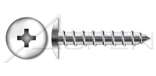 AISI 304 Stainless Steel (18-8) Pan 6Lobe Torx® Drive Self-Drilling Screw - Image 1