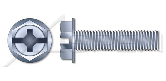 Nylon Pan Slot Drive Full Thread Machine Screw - Image 1