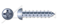 Steel Zinc Plated and Baked Hex Indented Washer Phillips®/Slot Combo Drive Self-Drilling Screw