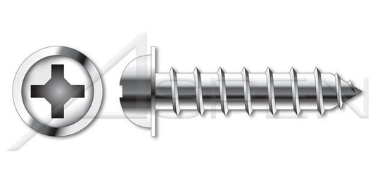 Steel Zinc Plated Hex Indented Washer Slotted Full Thread Hi-Lo Self-Tapping Sheet Metal Screw - Image 1