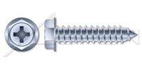 Steel Zinc Plated and Baked Type "AB" Indented Hex Head Self-Tapping Sheet Metal Screw