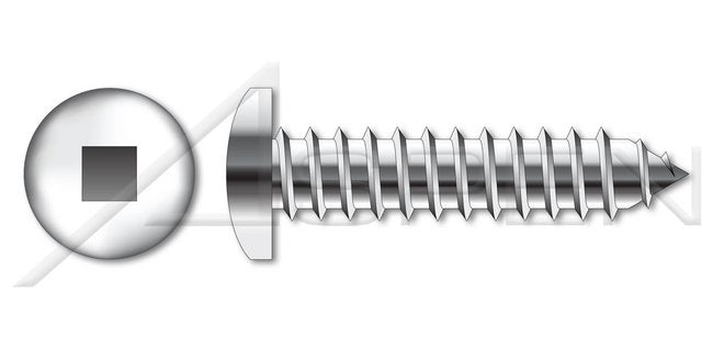 Steel Black Zinc Type "AB" Hex Indented Washer Head Self-Tapping Sheet Metal Screw - Image 1