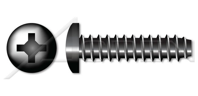 Steel Zinc Plated and Baked Wafer Head Phillips® Drive Reamer Wings Self-Drilling Screw - Image 1