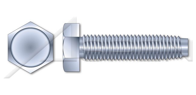 Steel Zinc Plated and Waxed Indented Hex Head Trilobe Thread Rolling Screw for Metals - Image 1