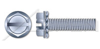 Steel Zinc Plated and Baked Hex Slotted Washer External Tooth Washer Safety and Environmental Management System (SEMS) Machine Screw