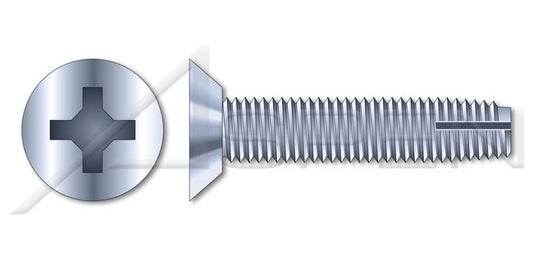 Steel Zinc Plated Type "1" Flat Undercut Phillips® Drive Thread Cutting Screw - Image 1