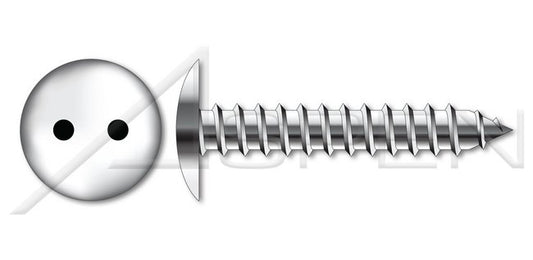 Steel Zinc Plated Type "AB" Round Washer Head Phillips® Drive Self-Tapping Sheet Metal Screw - Image 1