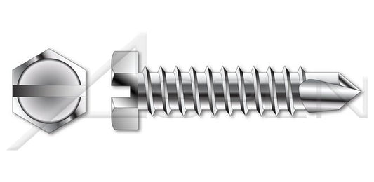 18-8 Stainless Steel Black Oxide Type "AB" Pan Phillips® Drive Self-Tapping Sheet Metal Screw - Image 1
