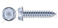 0.300 to 0.312 Inch (in) Head Height Steel Zinc Plated Hex Indented Washer Head Full Thread Lag Screw