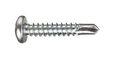 Hard Zinc Phillips Pan Self Drilling Screws - 8-18 x 1" - Image 1