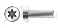 A2 Stainless Steel 6Lobe Torx® Drive Full Thread Button Head Cap Screw