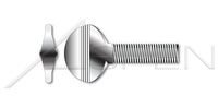 AISI 304 Stainless Steel (18-8) Type "B" Spade Head No Shoulder Thumb Screw