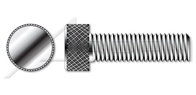 Knurled Head Stainless Steel Thumb Screw - Image 1