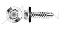 Steel Zinc Plated Type "AB" Round Head Tamper-Resistant One-Way Slotted Drive Self-Tapping Sheet Metal Screw