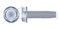 Steel Zinc Plated and Baked Type "F" Hex Indented Washer Head Thread Cutting Screw