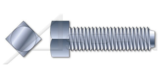 Steel Zinc Plated Square Head Cup Point Set Screw - Image 1