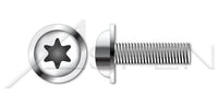A2 Stainless Steel 6Lobe Torx® Drive Full Thread Flanged Button Head Cap Screw