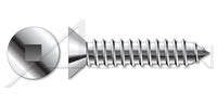 Steel Zinc Plated Type "AB" Pan Square Drive Self-Tapping Sheet Metal Screw