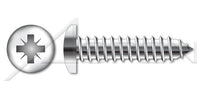 Steel Zinc Plated Type "A" Round Phillips® Drive Self-Tapping Sheet Metal Screw