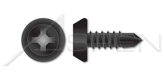 AISI 316 Stainless Steel Type "A" Oval Phillips® Drive Self-Tapping Sheet Metal Screw - Image 1