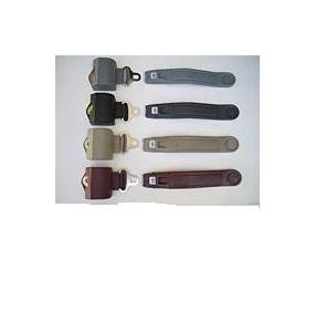 Black 90-Inch Stationary Seat Belt with 3-Point Retractors - Image 3