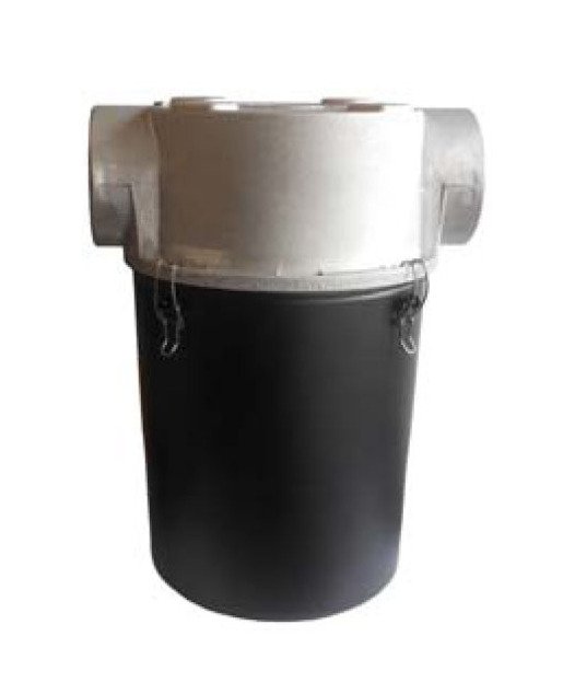 4 Inch See-Through Inlet Vacuum Air Filter - 520 CFM - Image 1