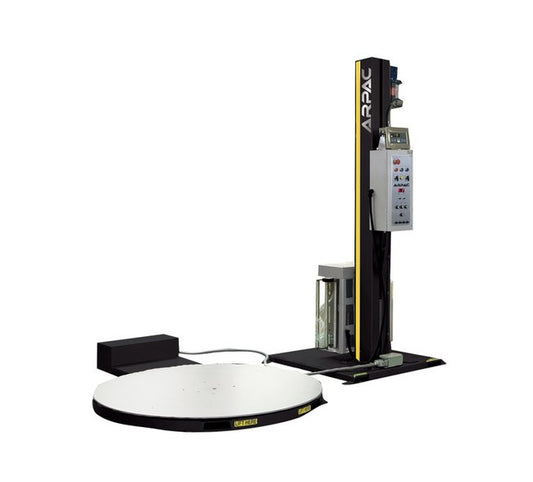 Heavy-Duty Low Profile Semi-Auto Stretch Wrapper with Wrap-N-Weigh - Image 1