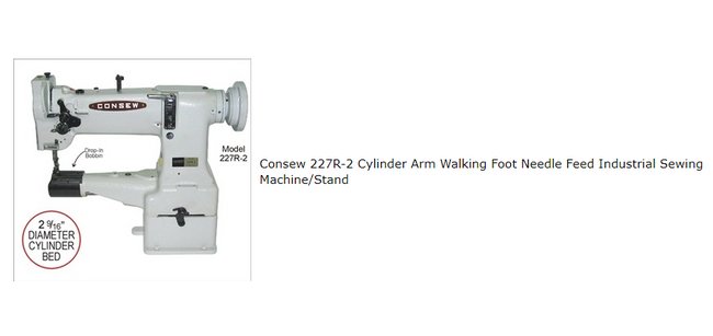 Consew Model 227R-2 Sewing Machine - Image 2