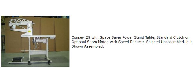 Consew Model 29B Sewing Machine - Image 2