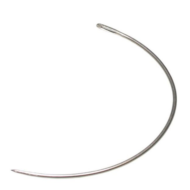 Diamond Needle Corp. C5135-06 Curved Upholstery Hand Sewing Needle - Pack of 12 Needles - Image 1
