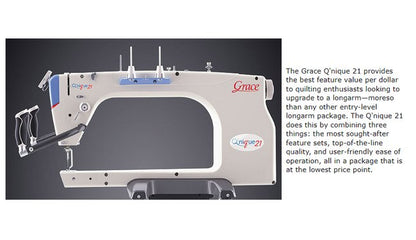 Grace Qnique 21 PRO Longarm Quilting Machine - Image 4