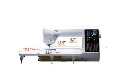 Juki HZL-NX7 Kirei 351Stitch 12 Inch Arm Computer Sewing Quilting Machine - Image 12