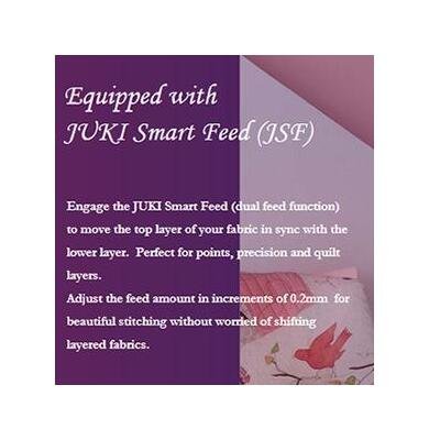 Juki HZL-NX7 Kirei 351Stitch 12 Inch Arm Computer Sewing Quilting Machine - Image 19