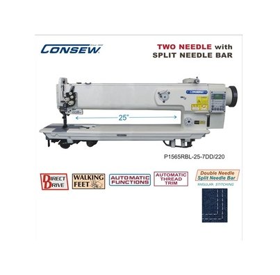 Consew Model P1565RBL-25-7DD Sewing Machine - Image 1