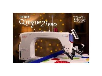 Grace New Qnique 21 Inch PRO Longarm Quilting Machine - Image 12