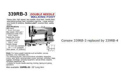 Consew Model 339RB-4-2 Sewing Machine - Image 2