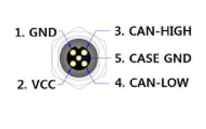 Hitec SG Series Waterproof Brushless Steel Gear Electric Rotary Actuator - Image 3