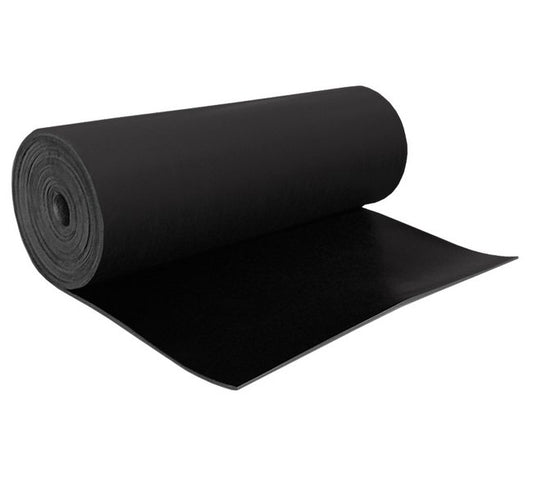 Commercial EPDM Rubber Sheet - Black 1/4 x 48 in - Image 1
