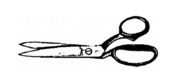 Diamond Needle Corp. W1226 Knife-Edge Upholstery Shear - Image 1