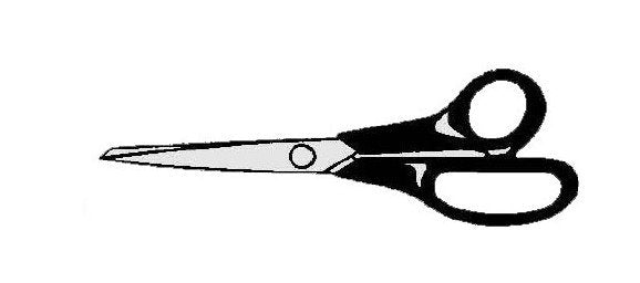 Diamond Needle Corp. 662M 7-Inch Dressmaker Knife Edge Shears - Image 1