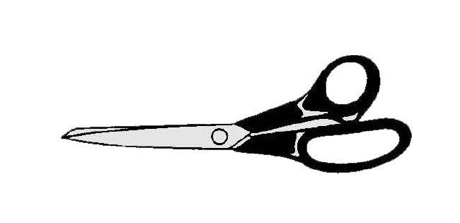 Diamond Needle Corp. 660M 8 Inch Dressmaker Shears - Image 1