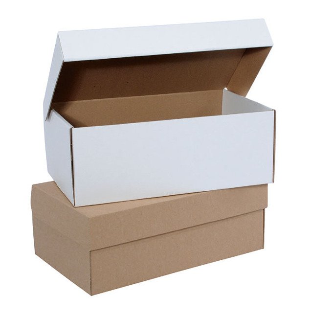 12 Inch Kraft Shoe Box - Pack of 25 - Image 1