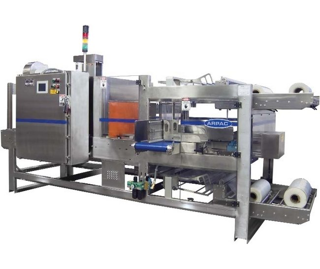 Stainless Steel Right-Angle Shrink Bundler for Dairy and Food Processing - Image 1